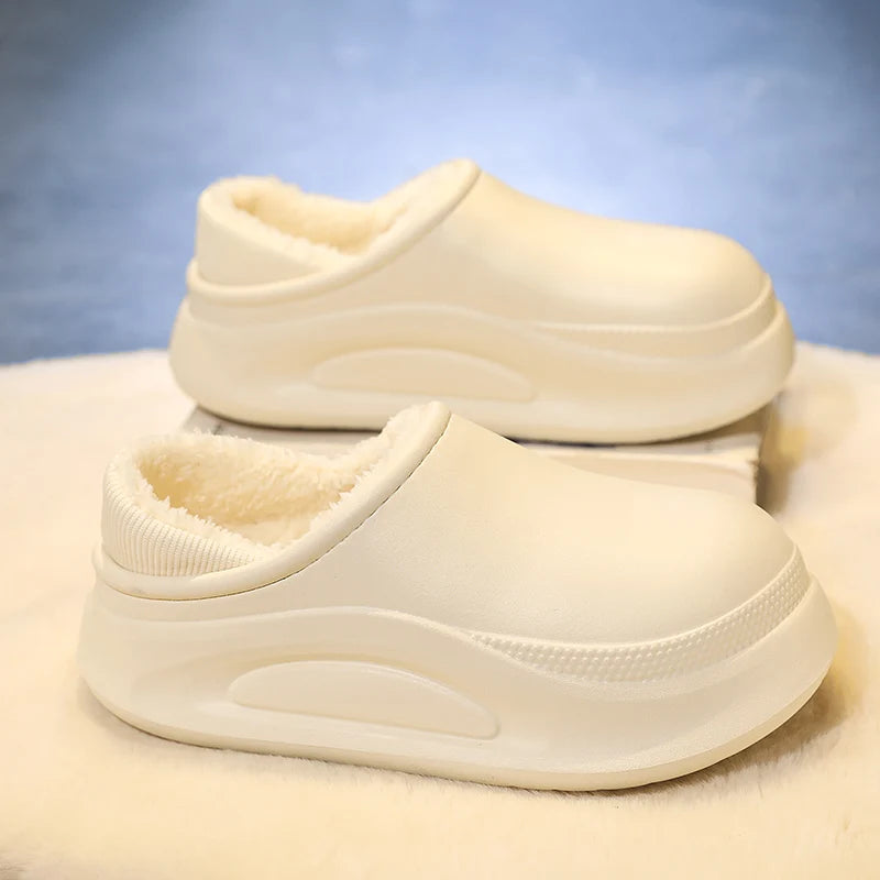 Women men winter slippers - multiple color options