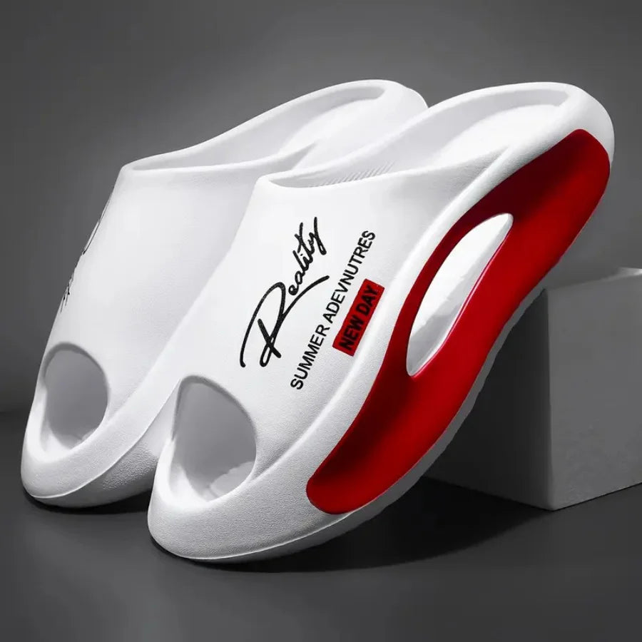 Coordinating unisex non-slip couple slippers for his and hers comfort