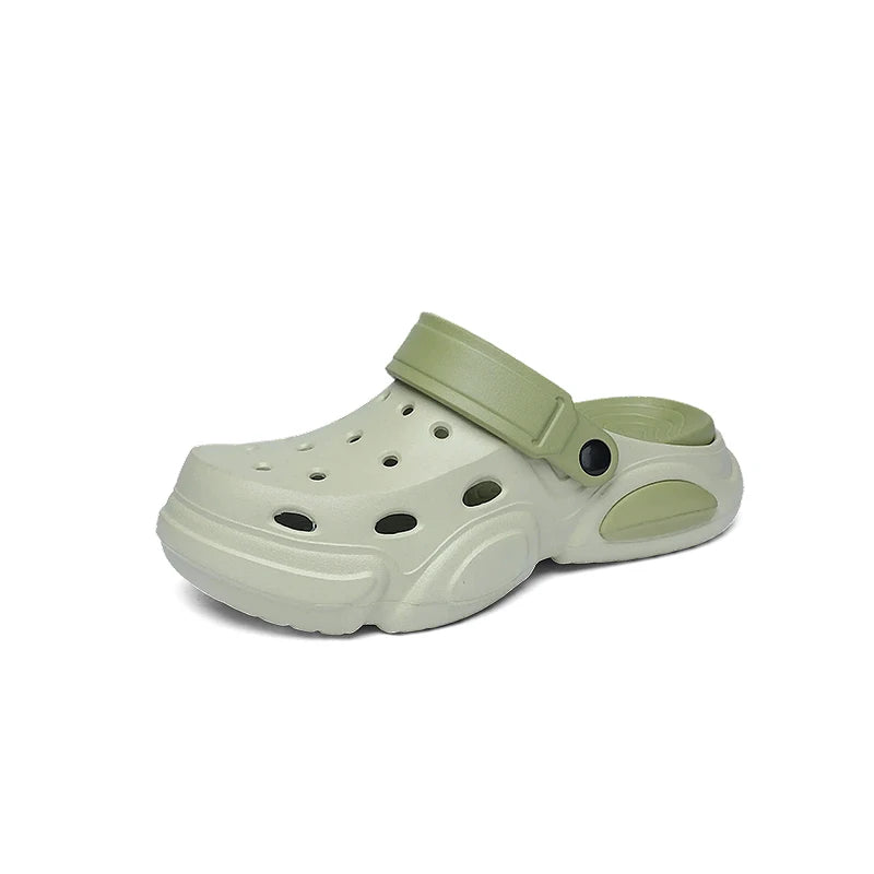 Tan protective toe-cap sandals for men perfect for workshop and outdoor use