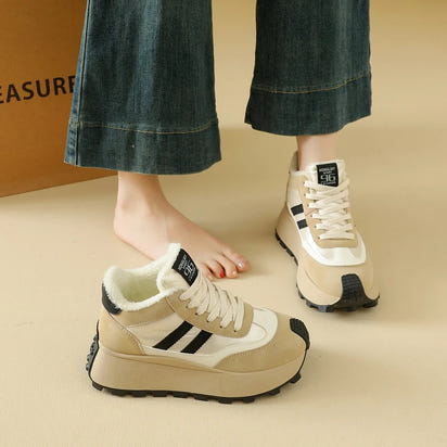 Fleece-Lined Winter Sneakers EvaCozy™