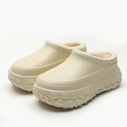Best warm winter slippers - non-slip outdoor sole