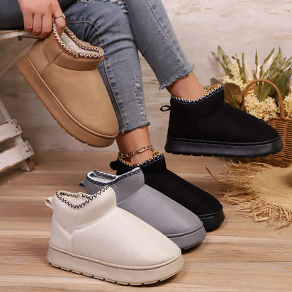 EvaCozy fluffy winter slippers Canada - warm house slippers for cold floors