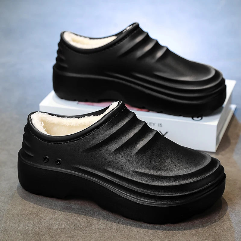 Waterproof chef shoes non-slip for kitchen safety and comfort
