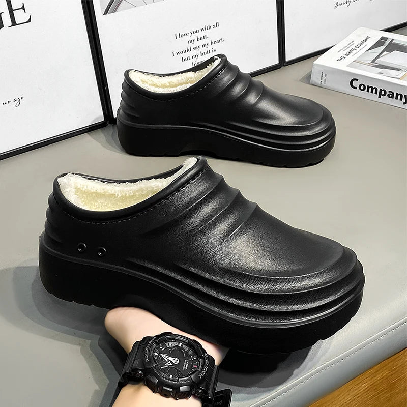 Waterproof chef shoes anti-slip work footwear for kitchen