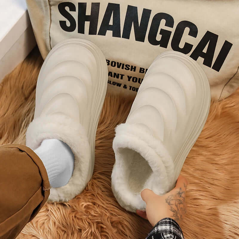 Close-up of non-slip chef shoes textured sole for wet kitchen floors