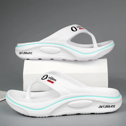 Stylish outdoor flip flops men casual footwear
