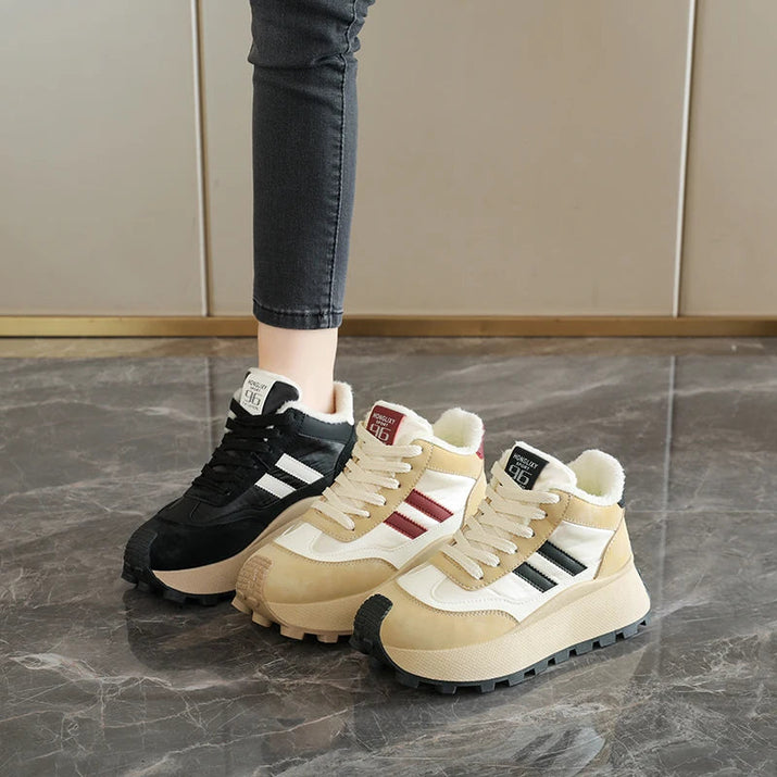 Fleece-Lined Winter Sneakers EvaCozy™