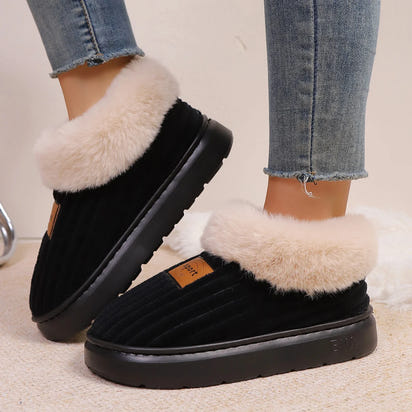 Cozy high-top winter slippers - ankle-hugging warmth for Canadian winters