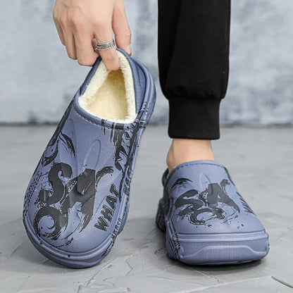 Textured anti-slip sole of men&