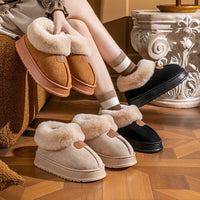 EvaCozy™ Cotton Slippers - Winter Plush Boots for Women & Men - EvaCozy™
