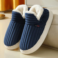 EvaCozy winter slippers in neutral tone - minimalist design meets cozy warmth