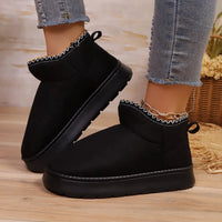 Close-up of EvaCozy warm house slippers showing cloud-soft fluffy texture