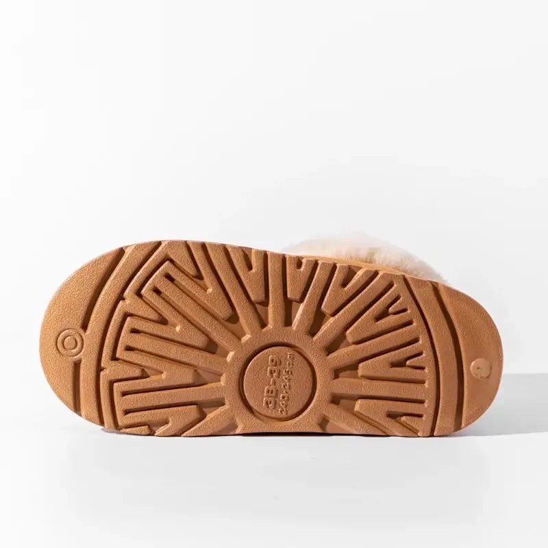 Close-up of non-slip house slippers textured anti-slip rubber outsole